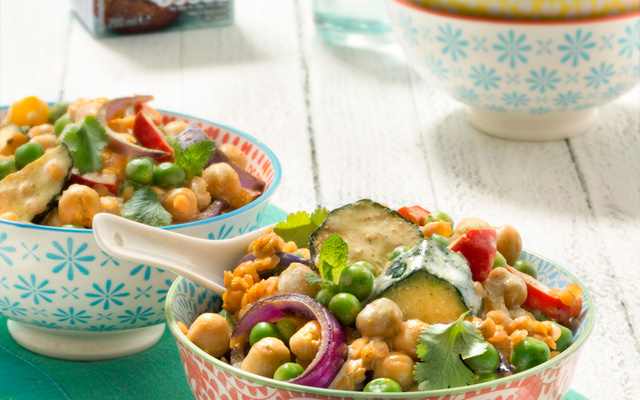 Légumes Korma coco