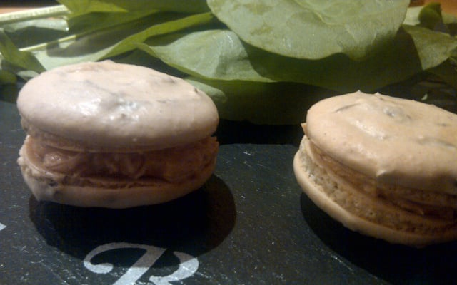 Macaron oseille foie gras
