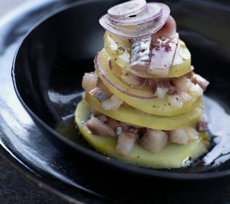 Club de pommes de terre Princesse Amandine au hareng