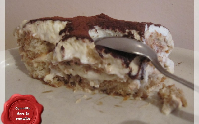 Tiramisu classique bien crémeux