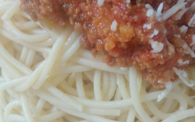 Spaghetti à la bolognaise