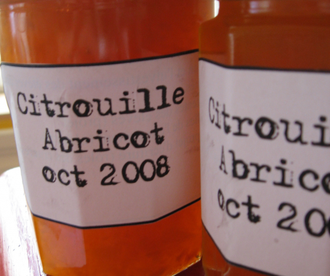 Confiture de potiron de deux façons
