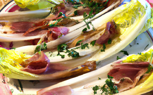 Endive au jambon en papillote