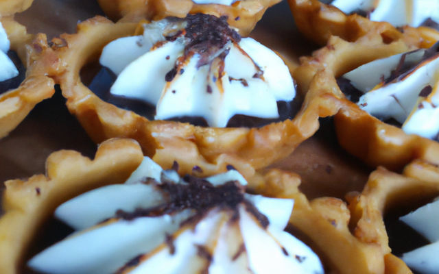 Tartelettes chocolat blanc et spéculoos