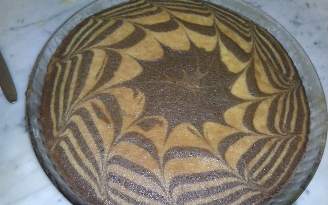 Gâteau twist chocolat et vanille