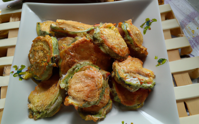 Courgettes en beignets