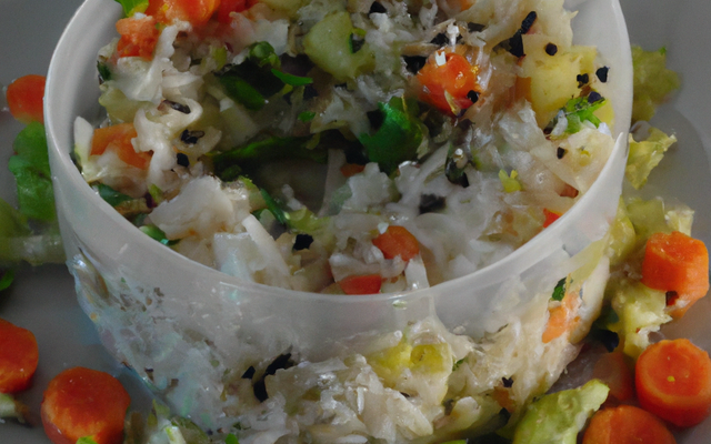 Salade de riz au soja