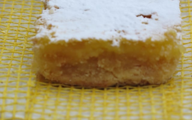 Petits carrés au citron