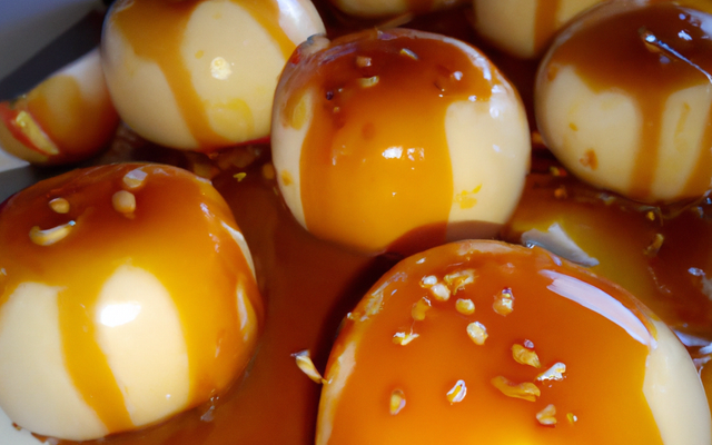 Pomme d'amour au caramel