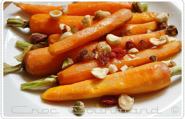 Mini-carottes glacées