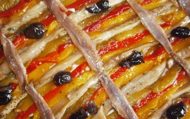 Tarte escalivade catalane