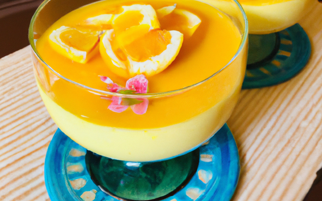 Mousse à l'orange maison