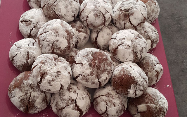 Crinkles au chocolat