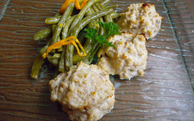 Boulettes de poulet tandoori