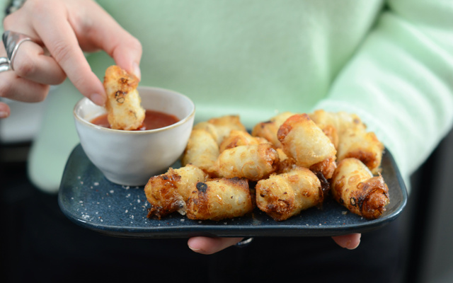 Nuggets rice paper