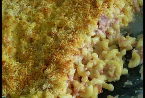 Gratin de coquillettes facile