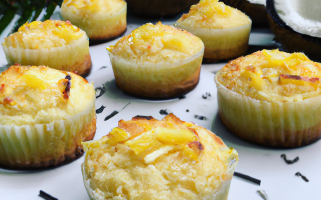 Muffins ananas-coco