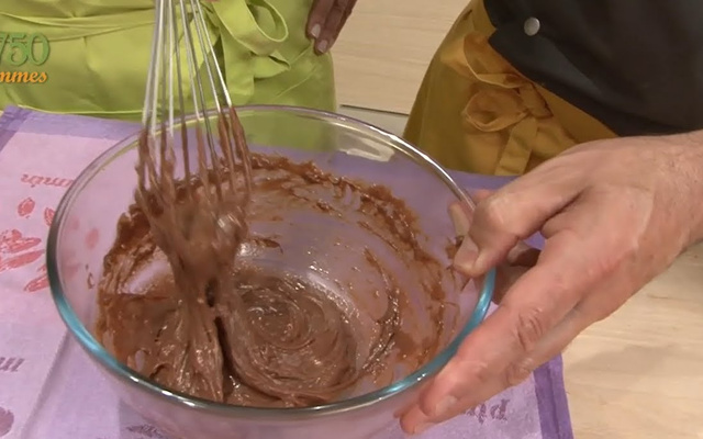 Crème pâtissière au chocolat