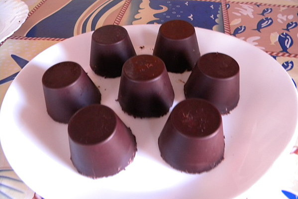 Muffins chocolat à la mousse mascarpone à l'amandin