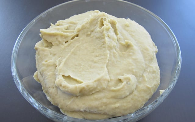 Purée de flageolet à la fourme d'ambert