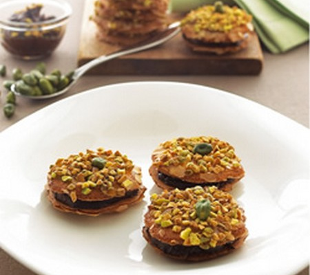 Petites friandises choco-pistaches