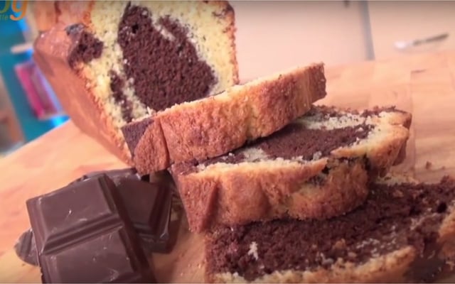 Marbré au chocolat
