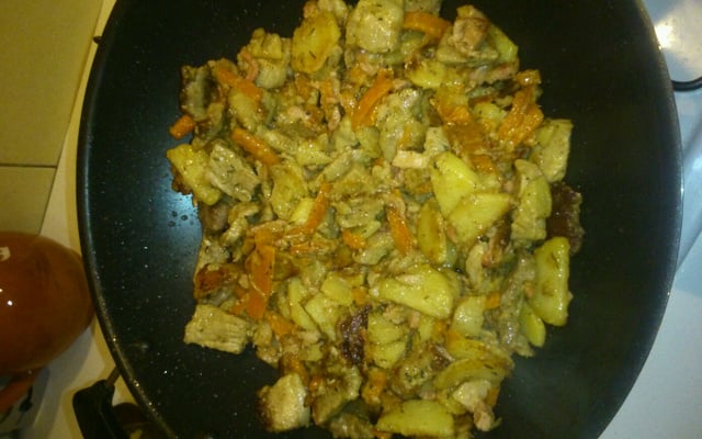 Sauté de porc au wok