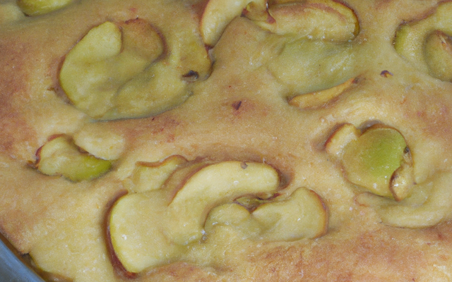 Charlotte chaude aux pommes