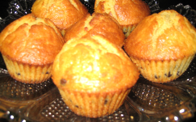 Muffins aux pépites de chocolat de grand-mère