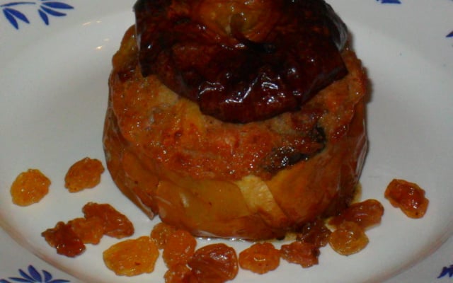 Pommes farcies aux fruits secs