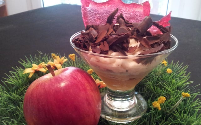 Crumble aux pommes revisité