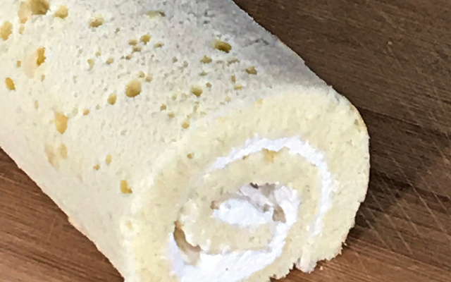 Biscuit roulé à la chantilly