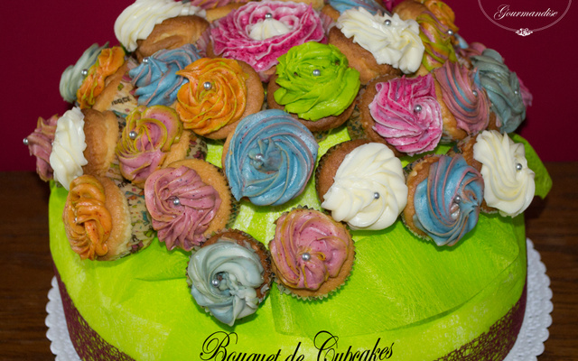 Bouquet de cupcakes