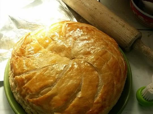 Galette des rois à la crème d'amandes