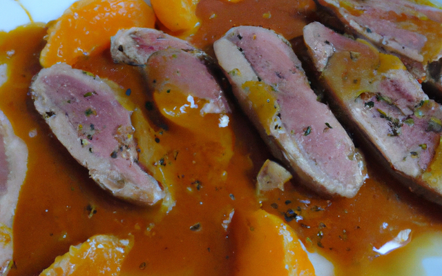 Magrets de canard sauce orange à l'autocuiseur