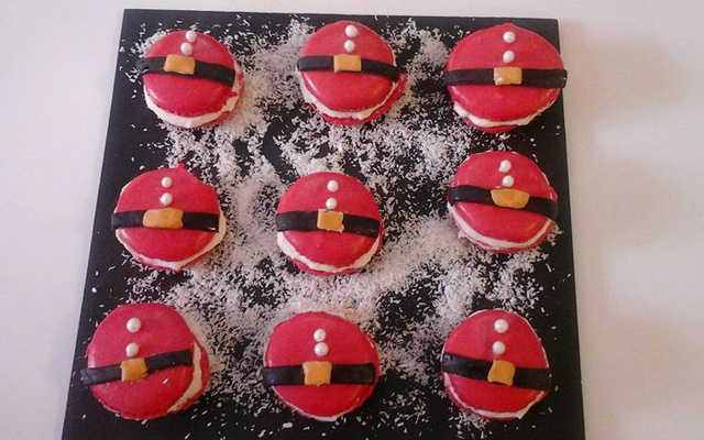 Macarons de Noël