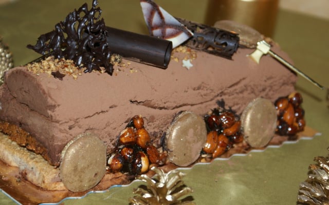 Bûche façon trianon