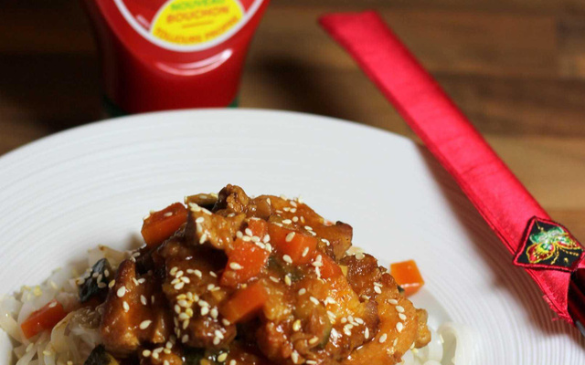 Sauté de porc asiatique au Ketchup