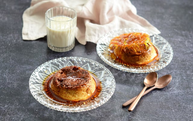Flan caramel au micro-ondes
