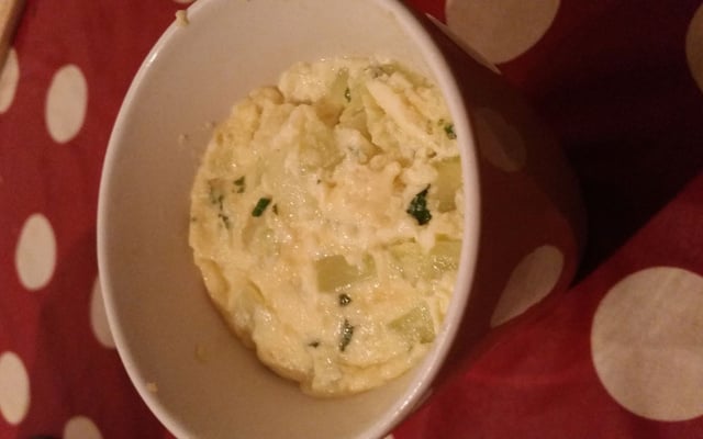 Mug cake à la courgette