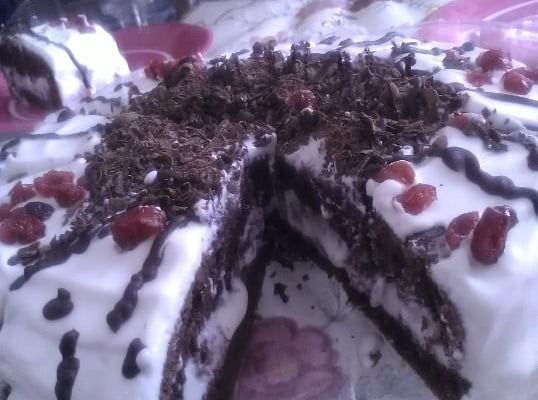 Fraisier au goût de vanille