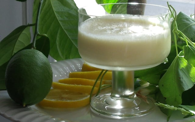 Mousse au citron vert