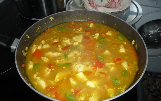 Poulet curry
