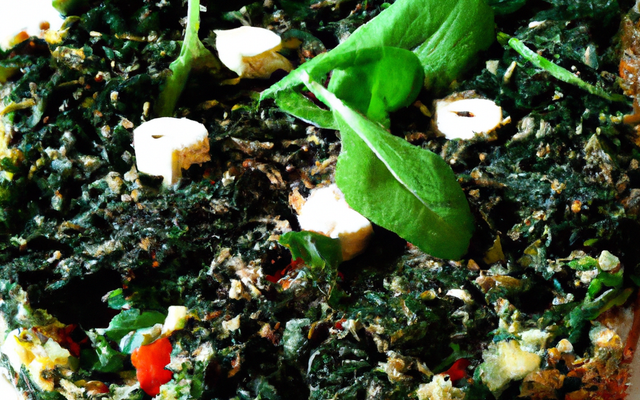 Quiche 'Popeye' quinoa / épinards