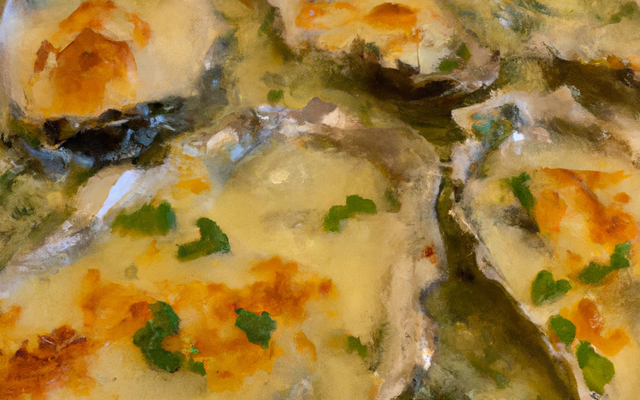 Gratin d'huîtres à la Chandivert