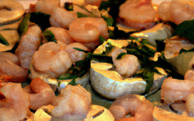 Scampis aux Pleurottes