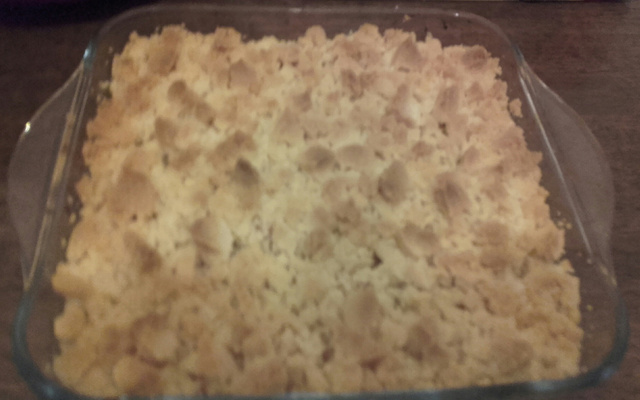 Crumble aux pommes
