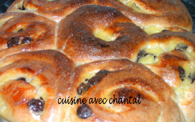 Brioche aux pépites de chocolat facile