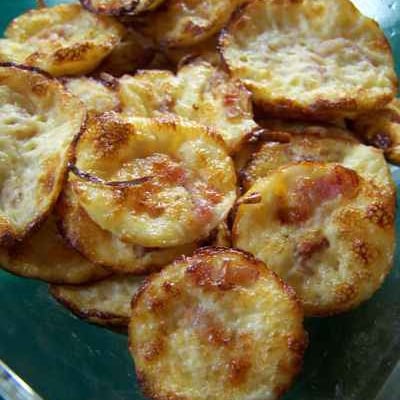 Mini quiche Lorraine sans pâte