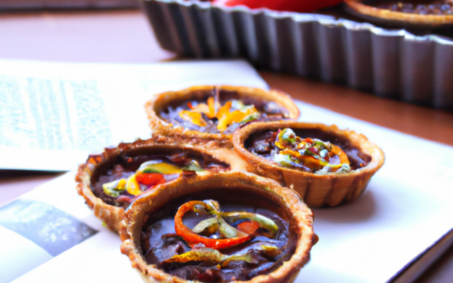 Tartelette poivron chocolat